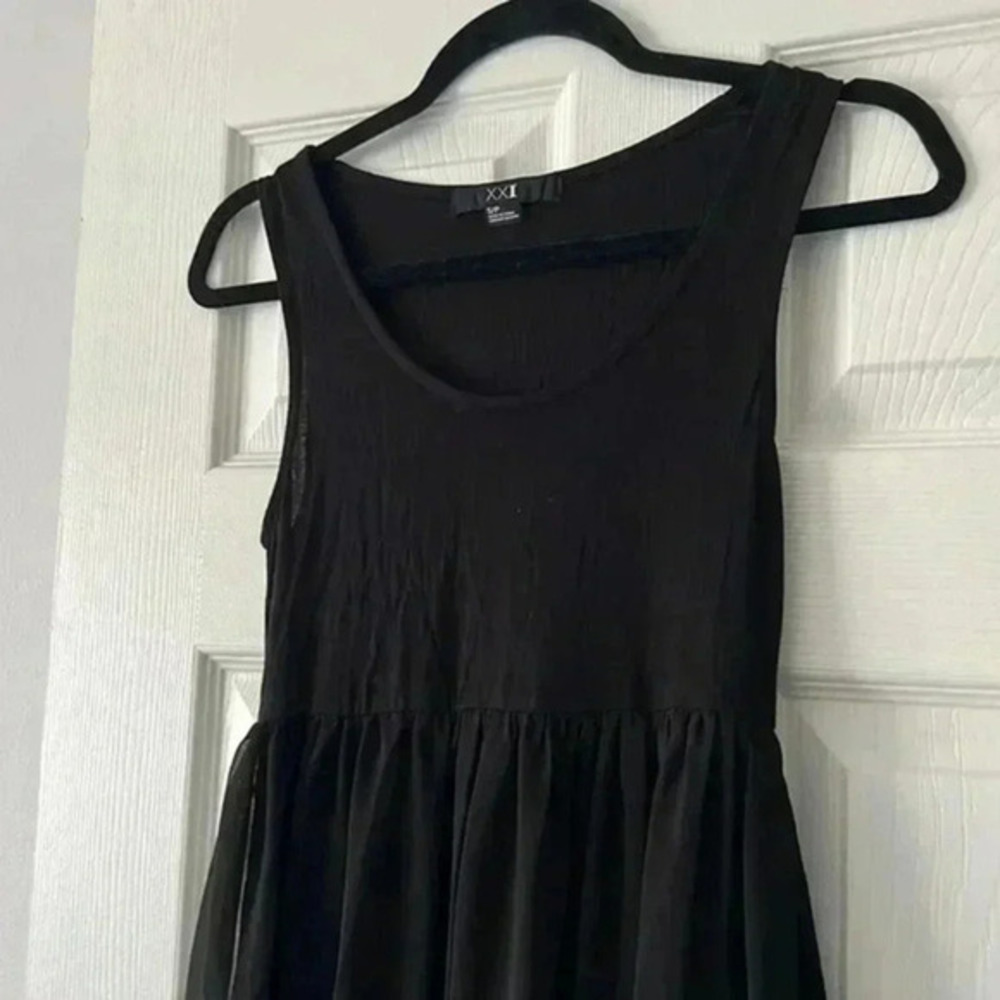 Black Maxi Sleeveless‎ Dress​​​​​​​​​​​​​​​